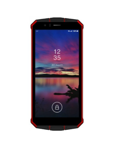 Telefono movil smartphone maxcom ms507 black - red rugerizado 5pulgadas -  32gb rom -  3gb ram -  13mpx -  5mpx -  4g