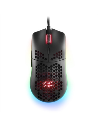 Mouse raton mars gaming mmax optico usb 7 botones 12400ppp negro