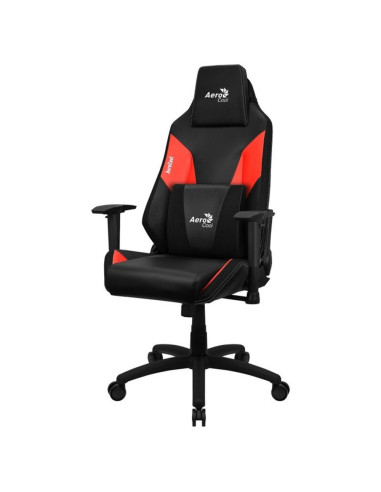 Silla gaming aerocool admiral negra - roja