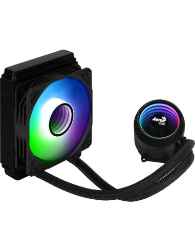 Kit refrigeracion liquida aerocool mirage 120 argb 120mm negro