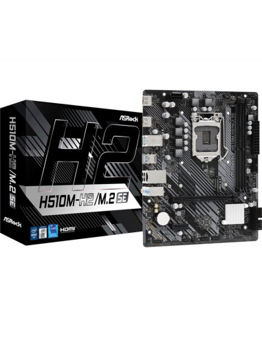 Placa base asrock h510m - h2m.2 se lga1200 matx