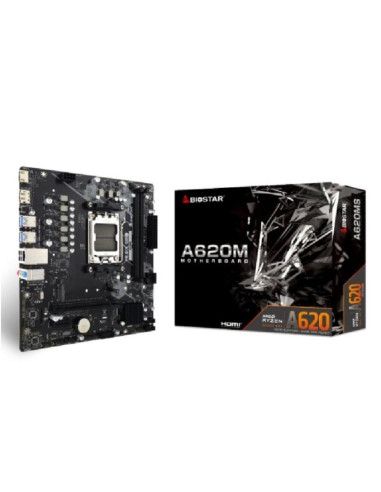 Placa base biostar a620ms am5 matx