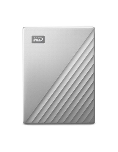 Disco duro externo hdd wd western digital 6tb my passport ultra for mac usb tipo c plata