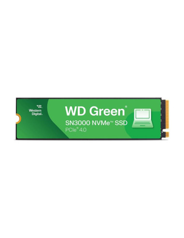Disco duro interno ssd wd western digital green sn3000 wds200t4g0e - 00cps0 2tb pcie4 nvme