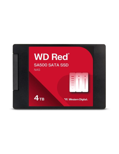 Disco duro interno ssd wd western digital red sa500 4tb 2.5 pulgadas sata 6gb - s