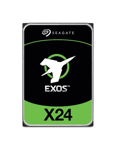 Disco duro interno hdd seagate exos x24 12tb 3.5 pulgadas sas 12gb - s 7200rpm 512mb