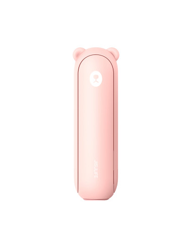 Ventilador portatil jisulife life 8 plus rosa