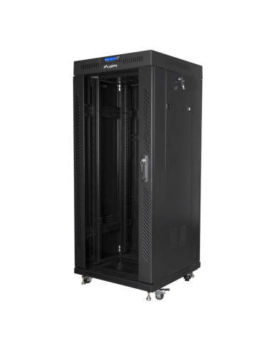 Armario lanberg 19 pulgadas 27u -  600x600 negro