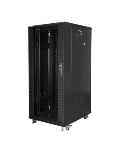 Armario lanberg 19 pulgadas 27u -  600x800 negro