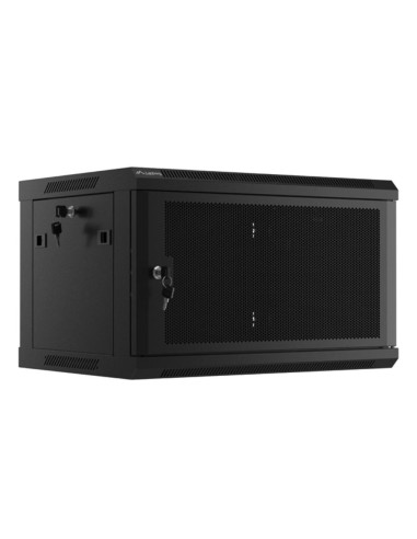 Armario lanberg 19 pulgadas 6u -  600x450 negro