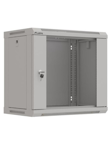 Armario lanberg 19 pulgadas 9u -  540x350 gris