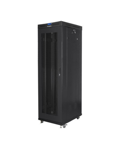 Armario lanberg 19 pulgadas 42u -  600x1000 negro