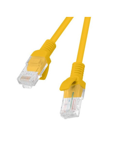 Cable red lanberg latiguillo cat.6 u - utp 5m naranja fluke passed