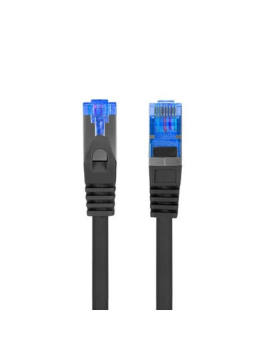 Cable red lanberg latiguillo cat.6a s - ftp lszh cca 15m negro fluke passed