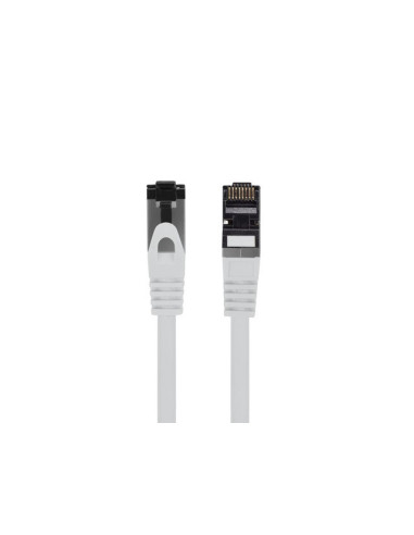 Cable red lanberg latiguillo cat.8.1 s - ftp lszh cu 0.5m gris fluke passed