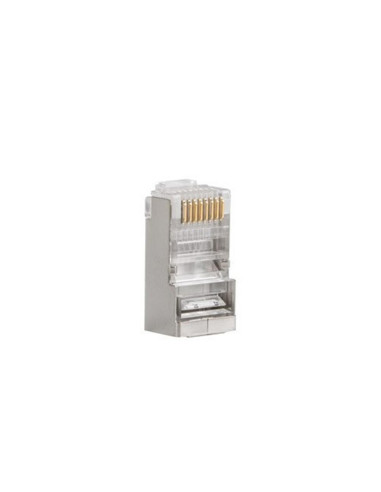 Conector lanberg cat.6 ftp 8p8c pass through type pack 100 uds