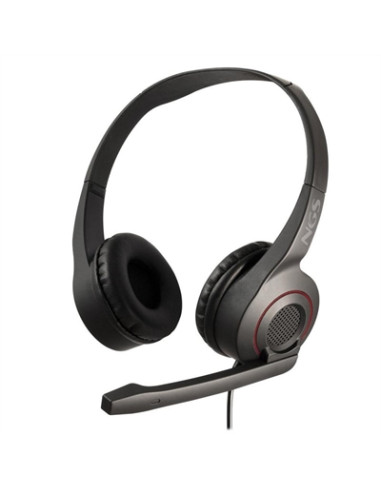 Auriculares ngs con microfono ajust jack msx10pro