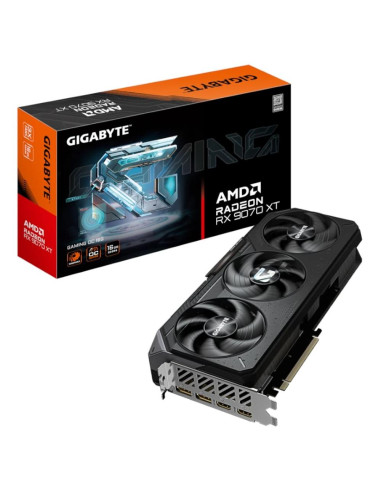 Tarjeta grafica gigabyte radeon rx 9070 xt gaming oc 16gb gddr6