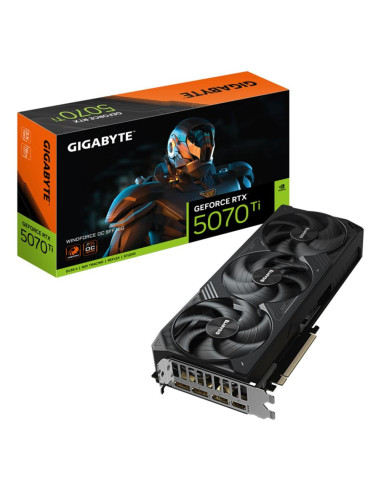 Tarjeta grafica gigabyte rtx 5070ti windforce oc sff 16gb gddr7