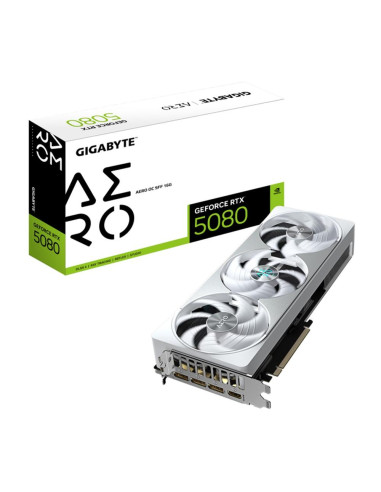 Tarjeta grafica gigabyte rtx 5080 aero oc sff 16gb gddr7