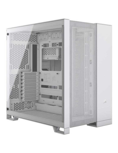 Caja ordenador gaming corsair 6500d airflow atx cristal templado blanco