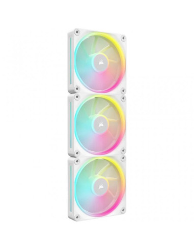 Ventilador caja corsair lx120 icue link rgb 3 x 120mm blanco