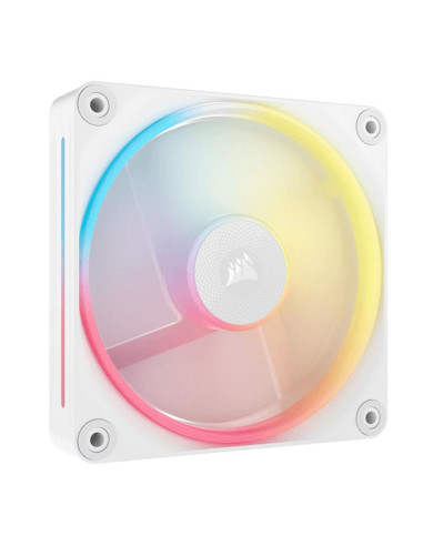 Ventilador caja corsair lx120r icuelink rgb 120mm blanco