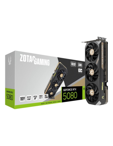 Tarjeta grafica zotac gaming 5080 solid core oc 16gb gddr7