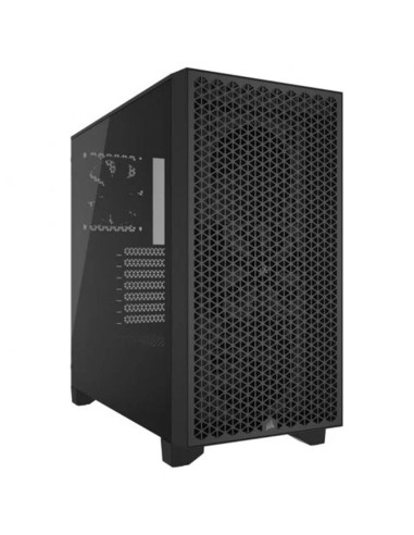 Caja ordenador gaming corsair 3000d airflow atx cristal templado negra