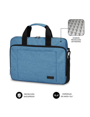 Maletin subblim air padding para portatil 15.6 pulgadas azul