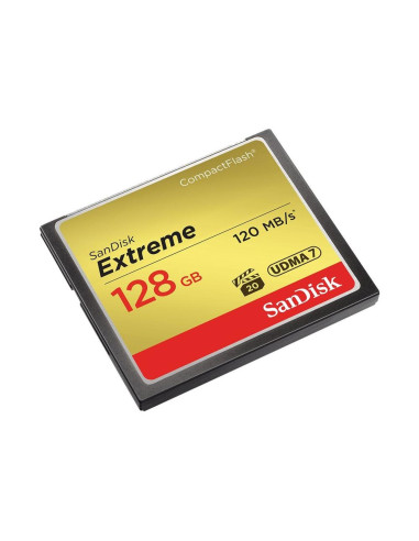 Tarjeta memoria flash sandisk extreme 128gb