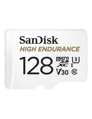 Tarjeta memoria micro secure digital sdxc sandisk high endurance - 128gb - clase 10 - sdxc