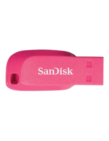 Memoria usb 2.0 sandisk 16gb cruzer blade rosa