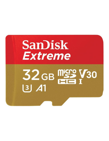 Tarjeta memoria micro secure digital 32gb sandisk extreme clase 10 uhs - i u3