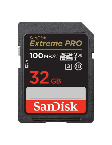 Tarjeta memoria secure digital sdhc 32gb sandisk extreme pro clase 10 uhs - i u3
