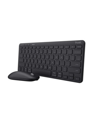 Teclado + raton trust lyra inalambrico multidispositivo