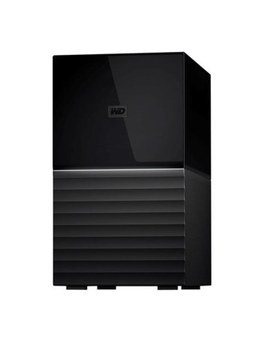 Disco duro externo hdd wd western digital 2x18tb my book duo usb 3.1 negro