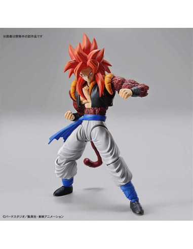 Figura bandai hobby dragon ball super saiyan 4 gogeta model kit