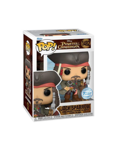Funko pop piratas del caribe jack sparrow