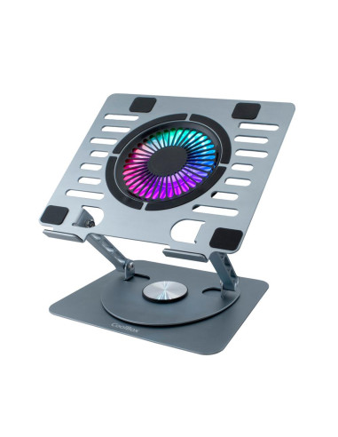 Soporte - base refrigeracion para portatil coolbox coolair 1vrgb ajustable haste 17 pulgadas