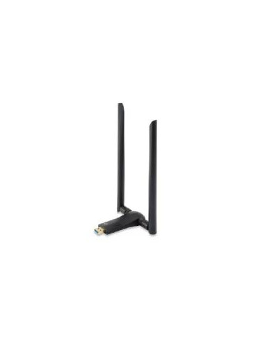 Adaptador wifi usb 3.0 dualband level one  ac1200 300mb en 24ghz y 867mb en 5ghz usb 3.0 2 antenas desmontables