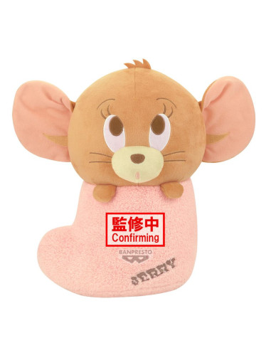 Peluche banpresto tom y jerry super big plush jerry en calcetin