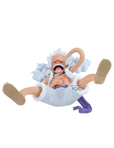 Figura banpresto one piece king of artist monkey d.luffy gear 5