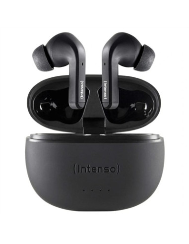 Auriculares bluetooth intenso buds t300a tws con anc negro inalambrico