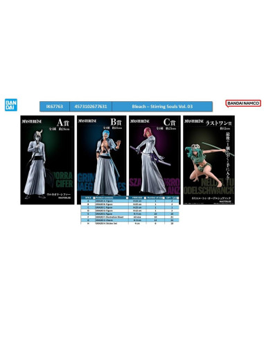 Ichiban kuji bleach stirring souls vol. 03
