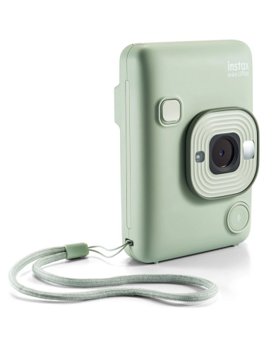 Camara fujifilm instax mini liplay matcha green