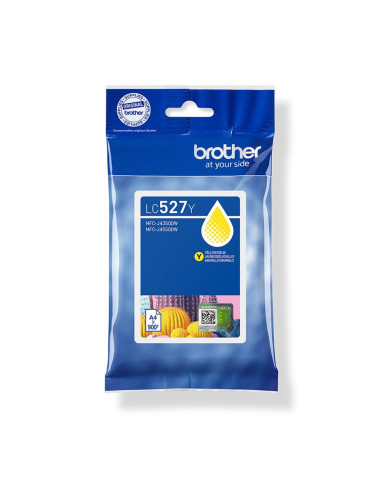 Cartucho tinta brother lc527ybr/ amarillo
