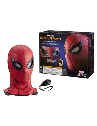 Réplica máscara spider - man home coming hasbro marvel studios