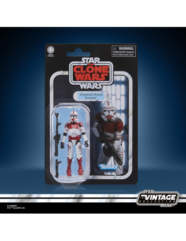 Figura hasbro star wars the clone wars imperial shock trooper