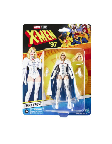 Figura hasbro marvel x - men '97 emma frost
